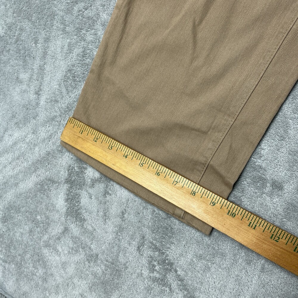 Ella Moss Women's Size 6 Wide Leg Crop Brown Cotton Spandex H0399 - Picture 2 of 10